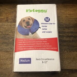 Inflatable Dog Recovery Collar - Blue